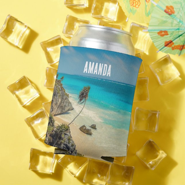 Porta-lata Belo Sandy Beach Tropical Paraíso (Verão in situ)