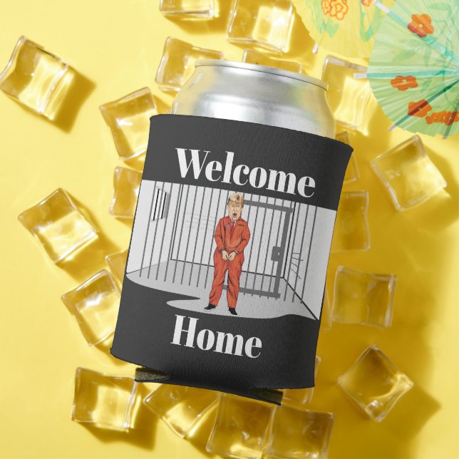 Porta-lata Bem-vindo ao Home Can Cooler (Verão in situ)
