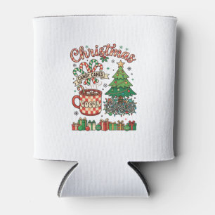 Porta-lata Bengalas de Natal Cacau Caos Árvore Caneca Present