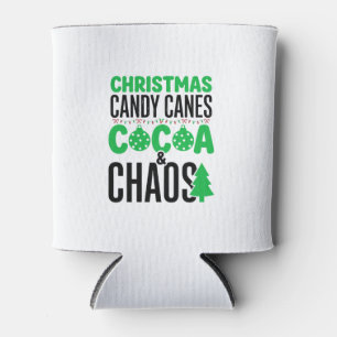 Porta-lata Bengalas de Natal Cacau Caos Design