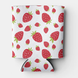 Porta-lata Berry Sweet Cute Strawberry Patterno Birthday