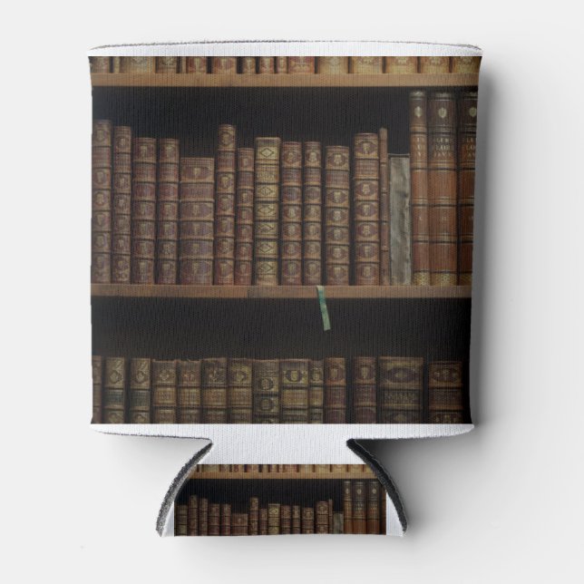 Porta-lata biblioteca de livros cobrir biblioteca antiga (Frente)