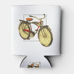 Porta-lata bicicleta antiga dos anos 40