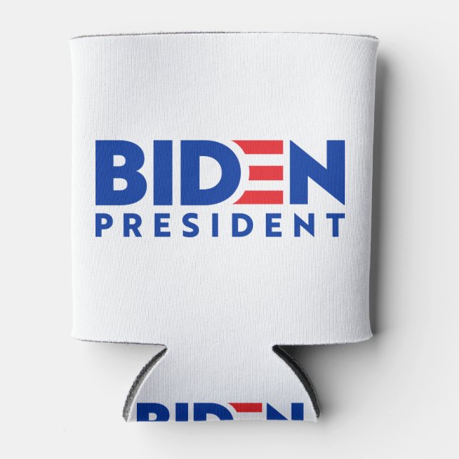 Porta-lata Biden para Presidente (Frente)