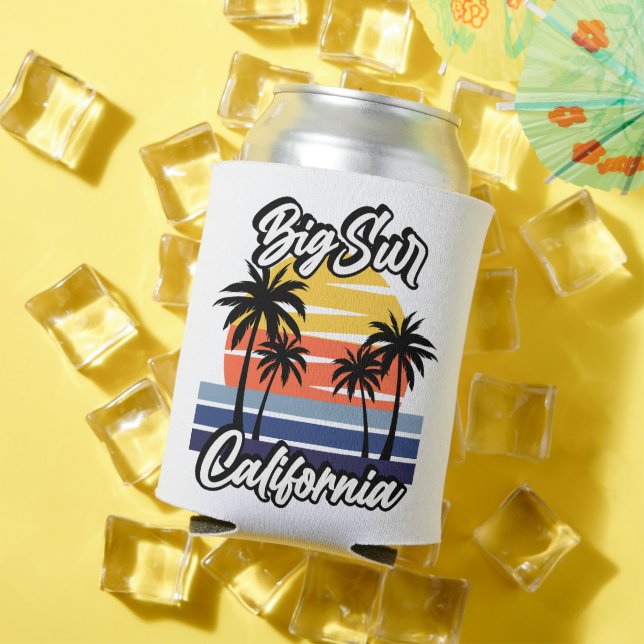 Porta-lata Big Sur California (Verão in situ)