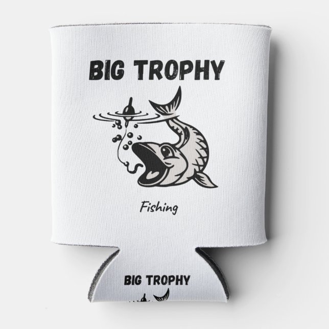Porta-lata Big Trophy Fishing (Frente)