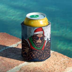 Porta-lata Bigfoot Papai Noel Na Floresta