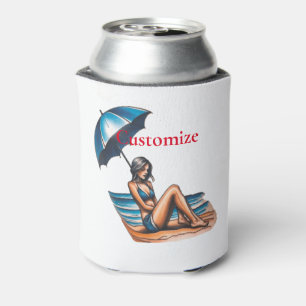 Porta-lata Bikini Girl Beach Nápoles Thunder_Cove