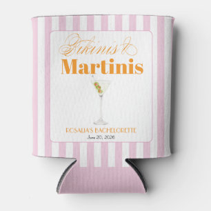 Porta-lata Bikinis & Martinins Despedida de Solteira (Rosa e