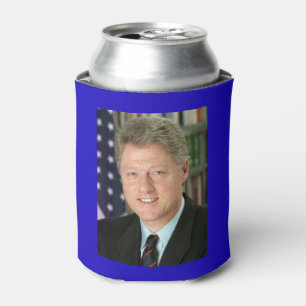 Porta-lata Bill Clinton Retrato Presidencial Pode Resfriar
