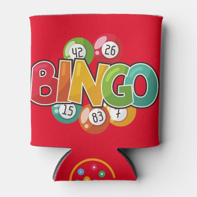 Porta-lata Bingo Pode Resfriador (Frente)