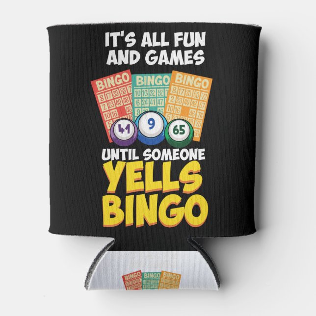 Porta-lata BINGO: Yells Bingo Playing Cards (Frente)