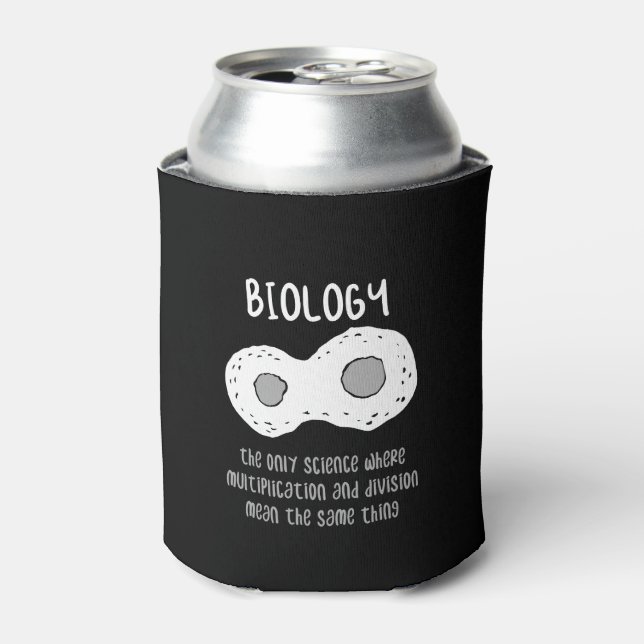 Porta-lata Biologia - Biologia O Único Presente Ciência (Can Front)