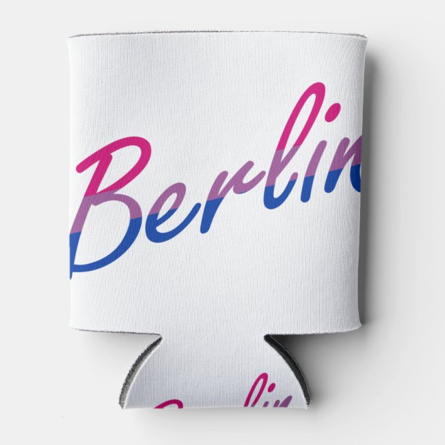 Porta-lata Bisexual Berlin (Frente)