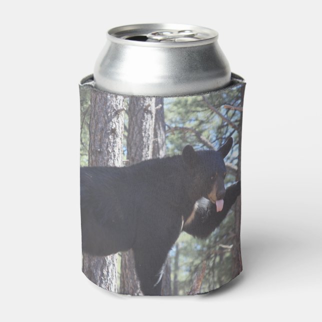 Porta-lata Black Bear Can Cooler (Can Front)