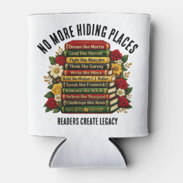 Porta-lata Black Excellence History Heroes Bookish Gift