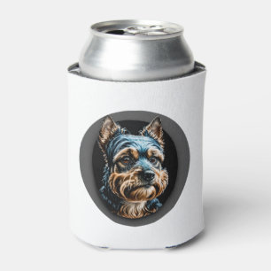 Porta-lata black yorkshire terrier