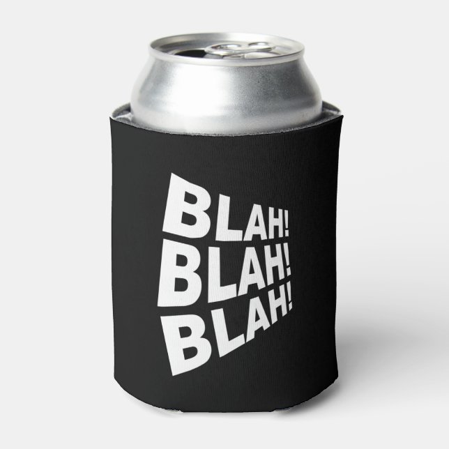 Porta-lata Blah Blah Blah (Can Front)