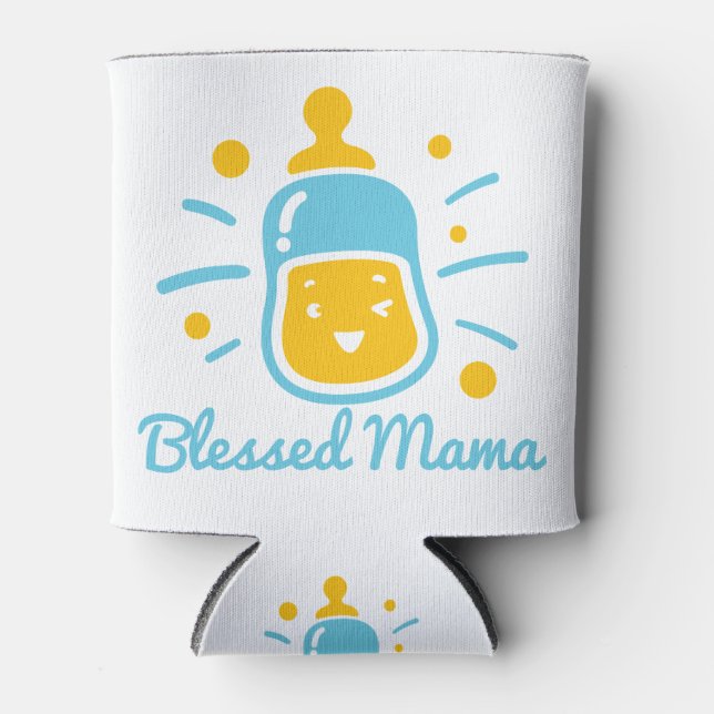 Porta-lata Blessed Mama (Frente)