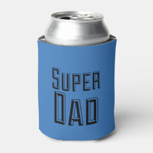 Porta-lata Bloco de Texto Super Pai