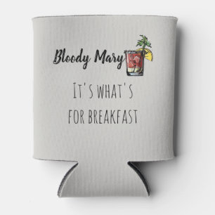 Porta-lata Bloody Mary é o que é para o pequeno almoço
