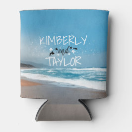 Porta-lata Blue Beach Wedding