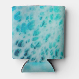 Porta-lata Blue Crush - Obra de Arte Costeira Abstrata