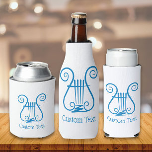Porta-lata Blue Lyre