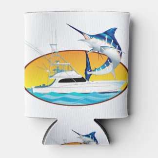 Porta-lata Blue Marlin e Boat Sunset
