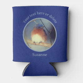 Porta-lata Bluebird personalizado