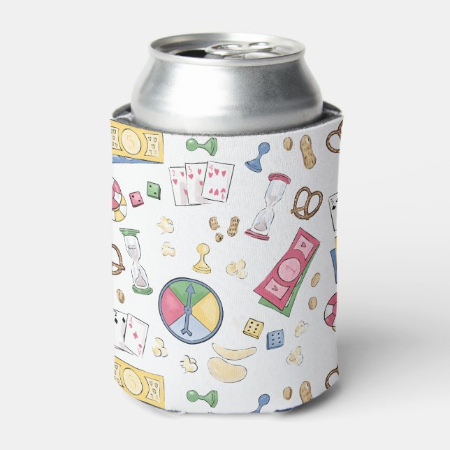 Porta-lata Board Game Family Game Night Family Beach House (Can Front)