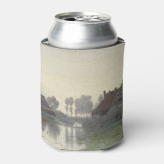 Porta-lata Boer Homes na água na névoa matinal