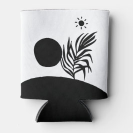 Porta-lata boho bohemian floral sun moon