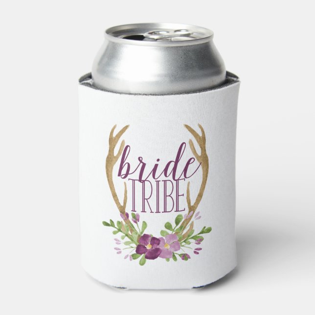 Porta-lata Boho Bride Tribe Can Cooler (Can Front)