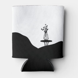 Porta-lata Boho flower pot on table