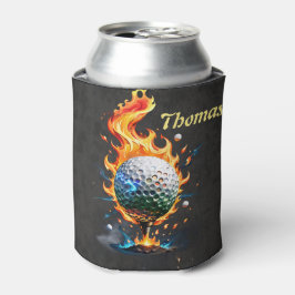 Porta-lata Bola branca-clara de golfe