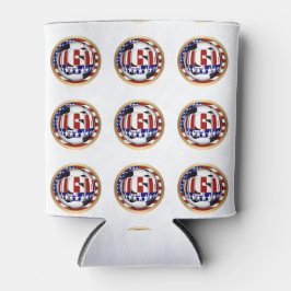 Porta-lata Bola de Futebol dos EUA