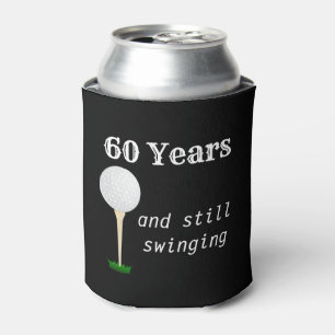 Porta-lata Bola de Golfe 60 Anos e Ainda Balançando