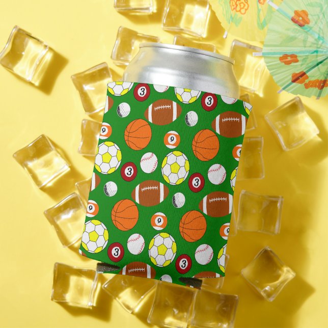 Porta-lata Bolas de Esporte (Verão in situ)