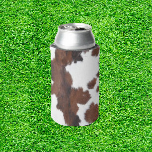 Porta-lata Bolas de Impressão de golfe castanho-mofo