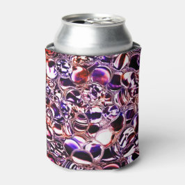 Porta-lata Bolhas de vidro colorido ou pedras de precioso?