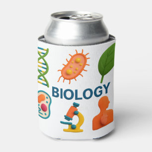 Porta-lata Bolsa Térmica Colorida de Biologia