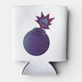 Porta-lata Bomba Glitter Galaxy