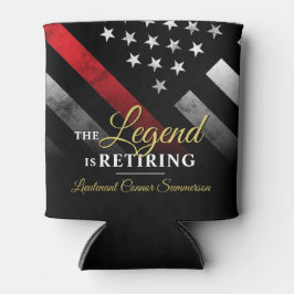 Porta-lata Bombeiro do Departamento de Bombeiros de Retirada