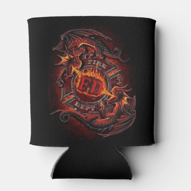 Porta-lata Bombeiro pode resfriar para primeiros respondedore (Traseira)