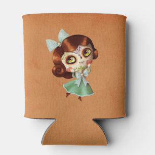 Porta-lata Boneca de Diâmetro de Los Muertos Vintage