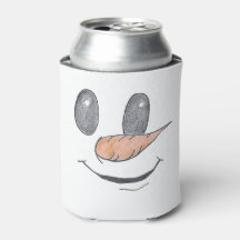 Boneco de Neve Espuma Refrigerador