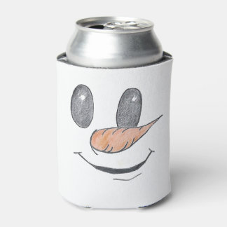 Porta-lata Boneco de Neve Espuma Refrigerador