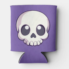 Porta-lata Bonita Cartoon Skull Halloween