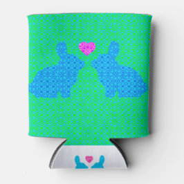 Porta-lata Bonito Amor Coelho